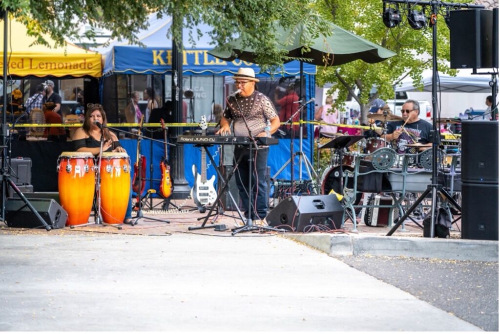 Photo Caption: Music on Maple is one of the many live performance events in the City of Manteca. 